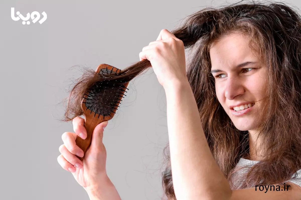 کنترل موهای فر با وزگیر مو