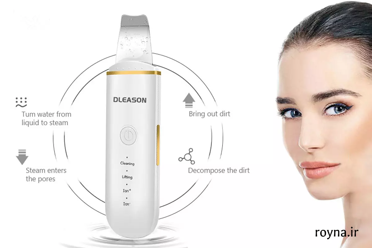 زنی که از حالت جذب مواد اتو صورت استفاده می‌کند