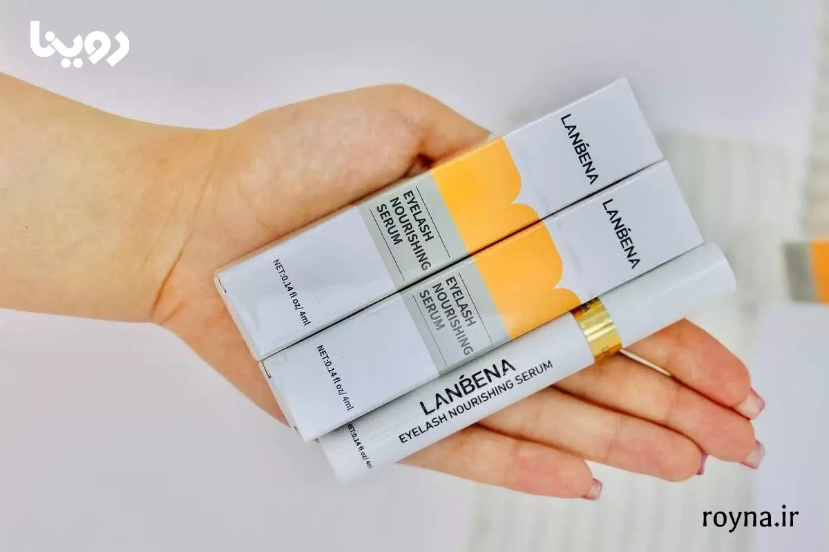 مقایسه سرم تقویت مژه لانبنا اصل و فیک با 7 روش ساده 3 بستهبندی سرم تقویت مژه لانبنا اصل