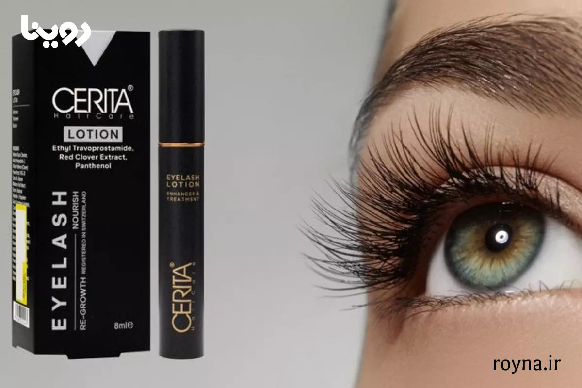 تقویت مژه لانبنا یا سریتا | 10 دلیل برای بهترین انتخاب! 4 مزایا و نحوه استفاده از محلول تقویت مژه سریتا
