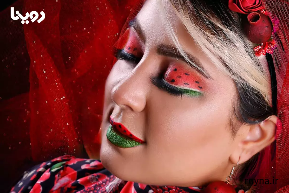 آرایش چشم یلدایی ترند 1404 که غوغا به پا کرده! 1 آموزش گامبهگام آرایش چشم یلدایی