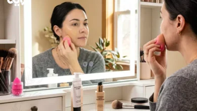 نحوه استفاده از کرم پودر برای آرایش حرفه ای