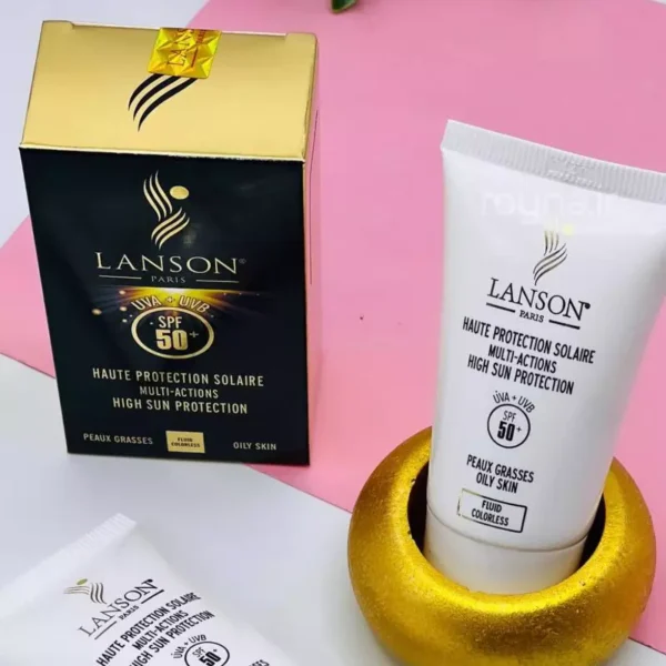 کرم ضد آفتاب لانسون بدون رنگ با SPF50 حجم 40 میلی لیتر 22