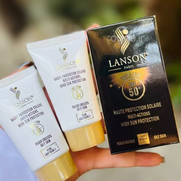 کرم ضد آفتاب لانسون رنگی با SPF50 حجم 40 میلی لیتر 33