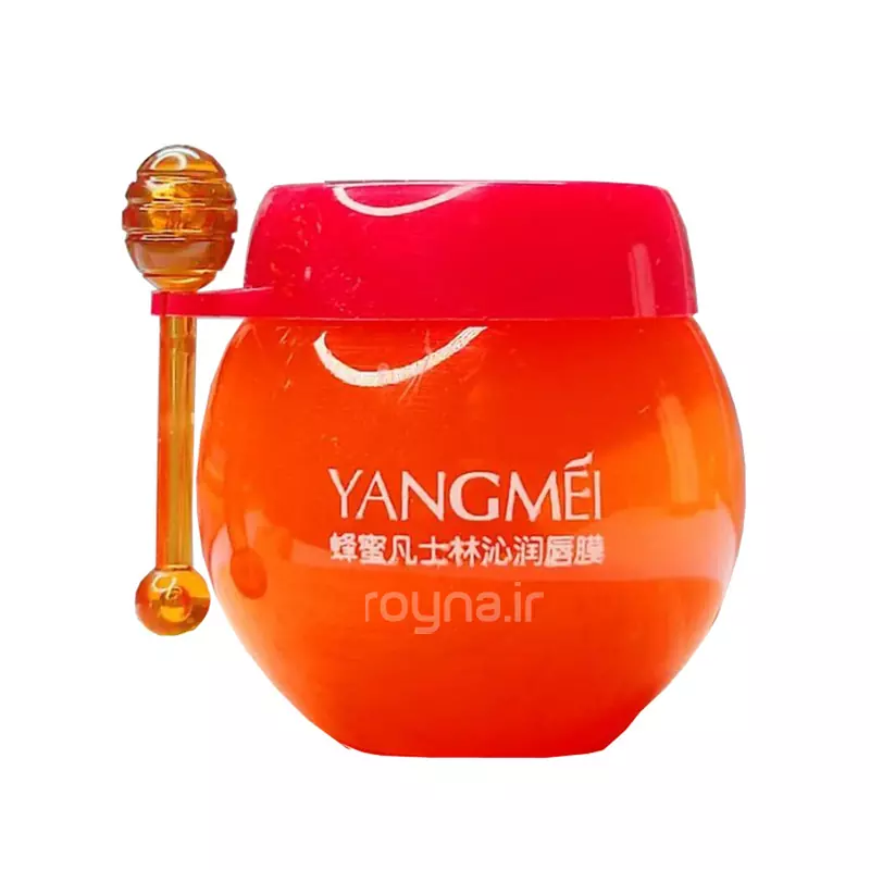 بالم لب یانگمی با عصاره هلو مدل ظرف عسل