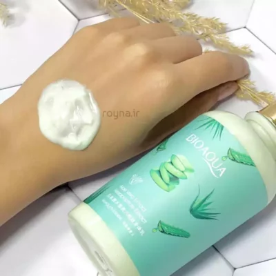 تست لوسیون بدن آلوئه ورا بیوآکوا حجم 250 میلی لیتر