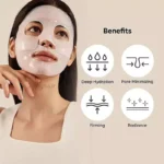 ماسک ورقه ای بیو کلاژن بایودنس حجم 34 گرم 2
