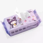 بسته و جنس دستمال مرطوب کرومی