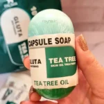 ظاهر و شکل صابون کپسولی چای سبز فیل اسکین