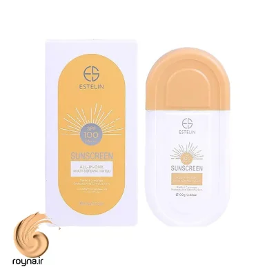 صفحه اصلی 34 تصویر اصلی کرم ضد آفتاب استلین تینتی با SPF100 رنگی